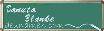 Danuta Blanke Visitenkarte